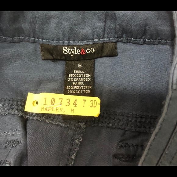 Style &co. shorts size 6 - Picture 3 of 6